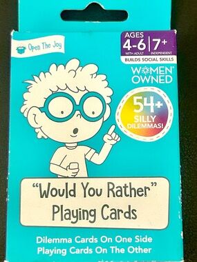 "Would You Rather" Playing Cards
